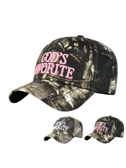 Camo Print Baseball Cap, Casual Outdoor Sports Hat for Men & Women, Adjustable Sun Protection Cap for Daily Wear